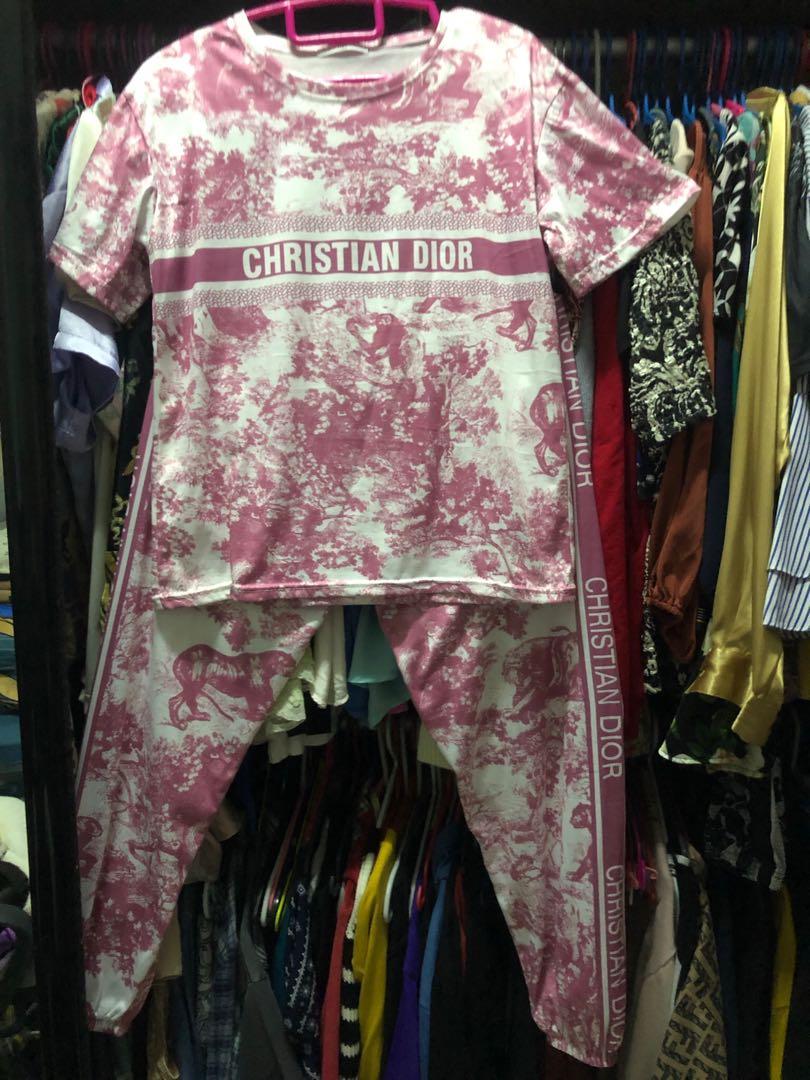 CHRISTIAN DIOR SET WEAR PINK