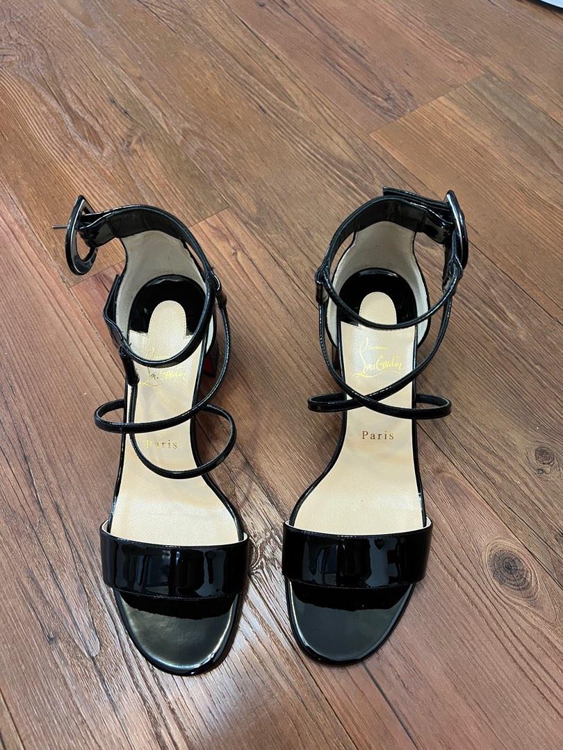 Choca discount louboutin black