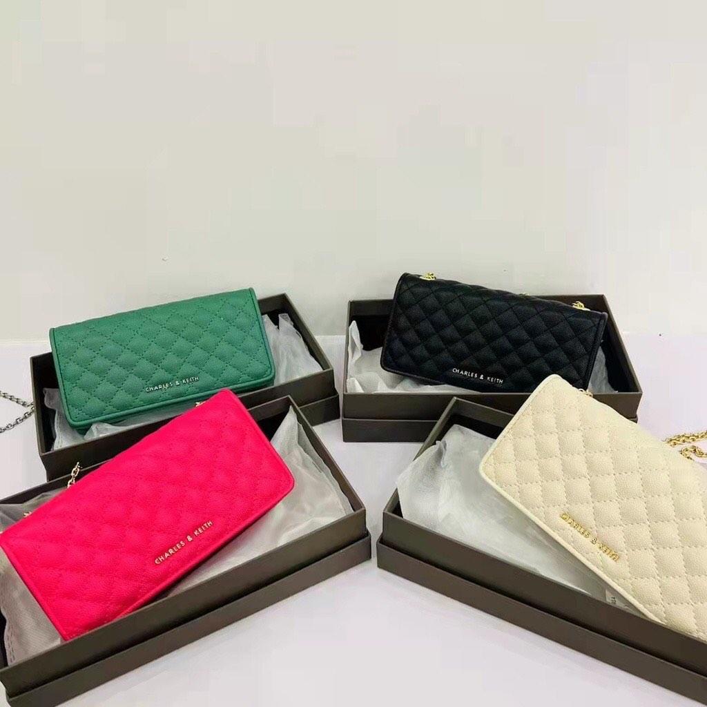 ORIGINAL CHARLES & KEITH Quilted sling bag, Women's Fashion, Bags &  Wallets, Cross-body Bags on Carousell