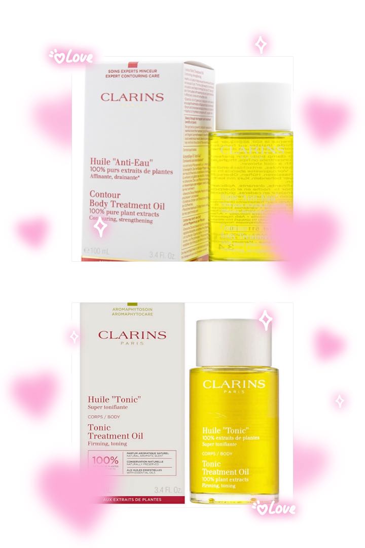 Clarins Tonic oil & anti Eau oil 100ml 60, Beauty & Personal Care