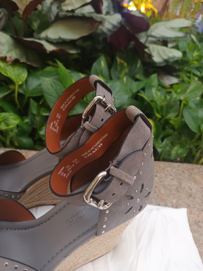 Coach kelsi wedge store
