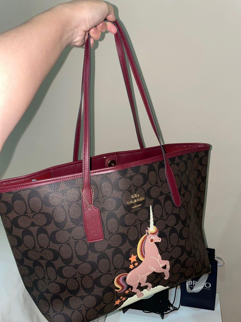 Coach purse with unicorn hotsell