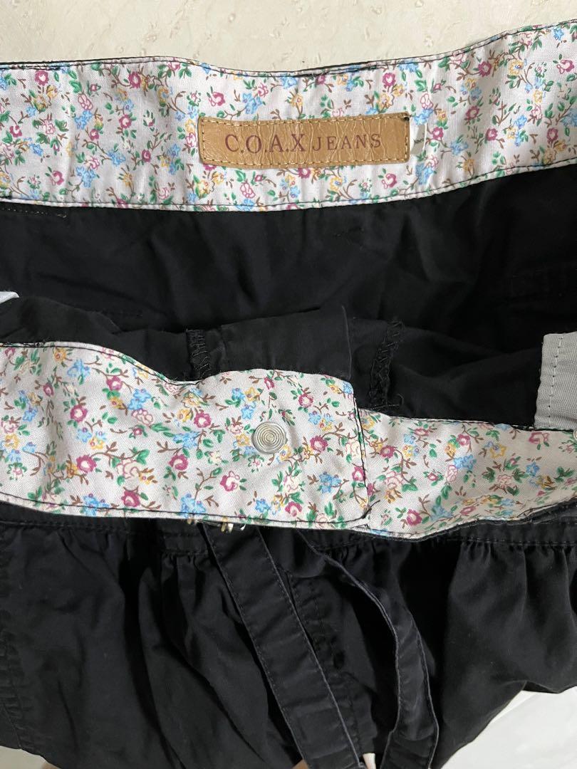 COAX Black Jeans skirt, Women's Fashion, Bottoms, Skirts on Carousell