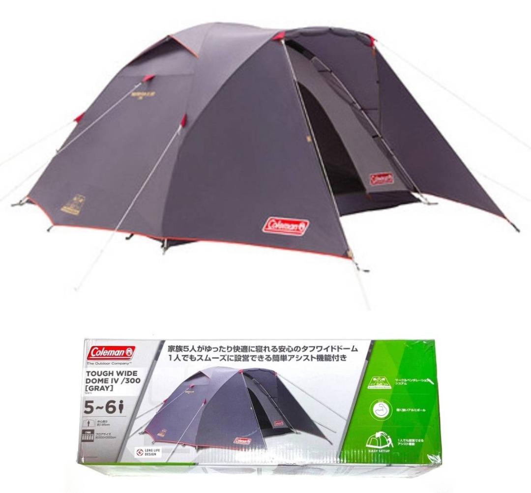 Coleman Tough Wide Dome IV/300 本物品質の 69.0%OFF nods.gov.ag