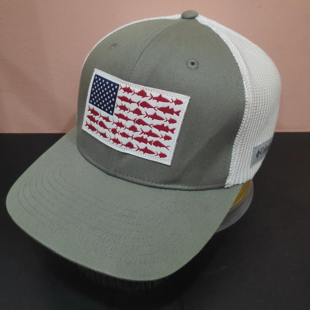 COLUMBIA PFG Performance Fishing Gear American Flag Fitted Full Cap, Men's  Fashion, Watches & Accessories, Cap & Hats on Carousell