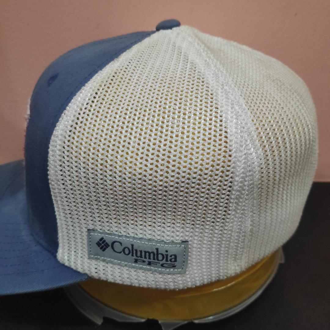 COLUMBIA PFG Performance Fishing Gear American Flag Fitted Full