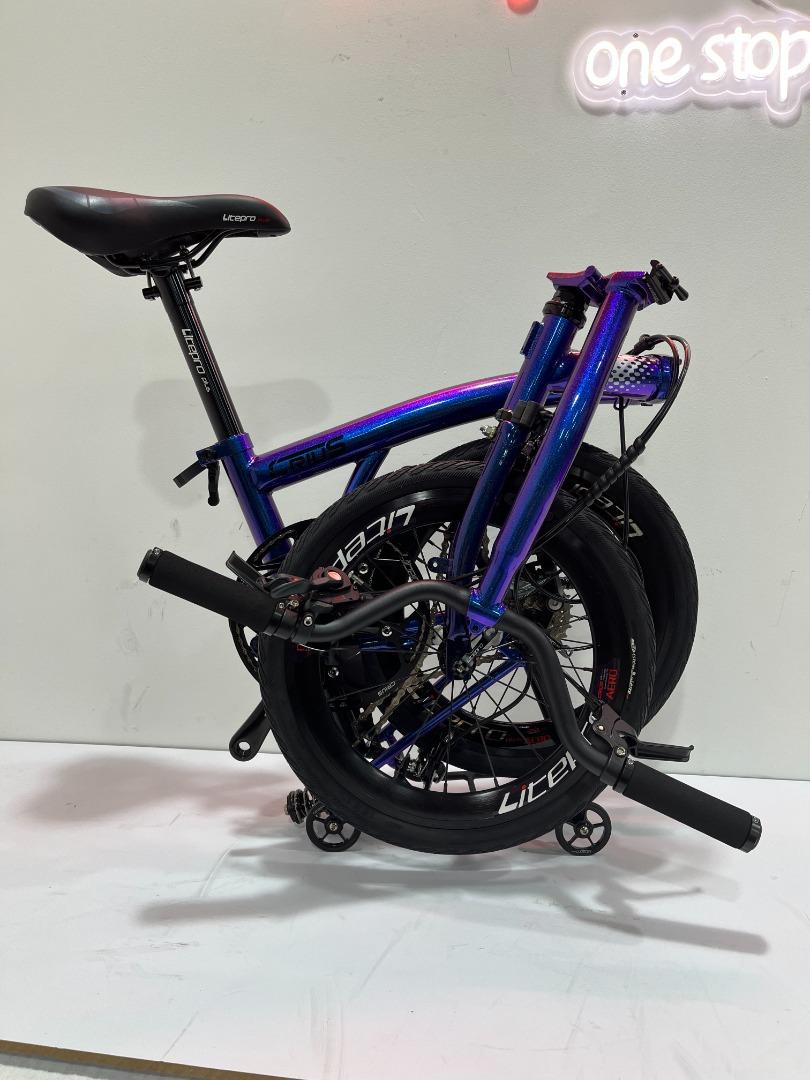 Crius Trifold 10 Speed Folding Bicycle on promotional price, Sports ...