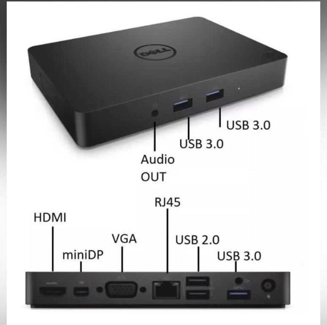 Dell Dock WD15 K17A Type C docking station, Computers & Tech, Laptops