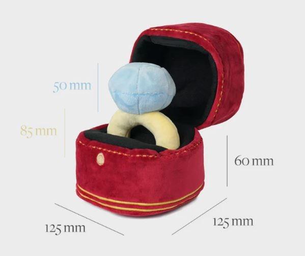 Wedding ring shop dog toy