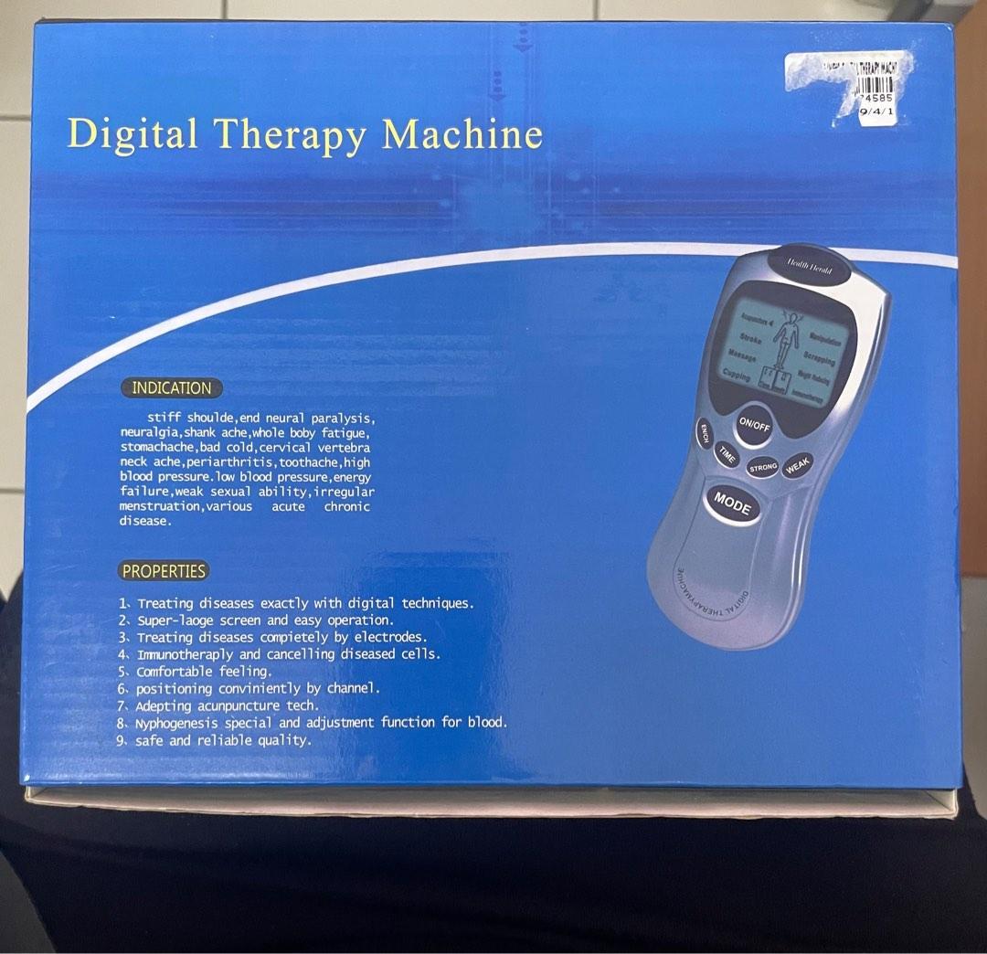 Digital Therapy Machine, Health & Nutrition, Massage Devices on Carousell