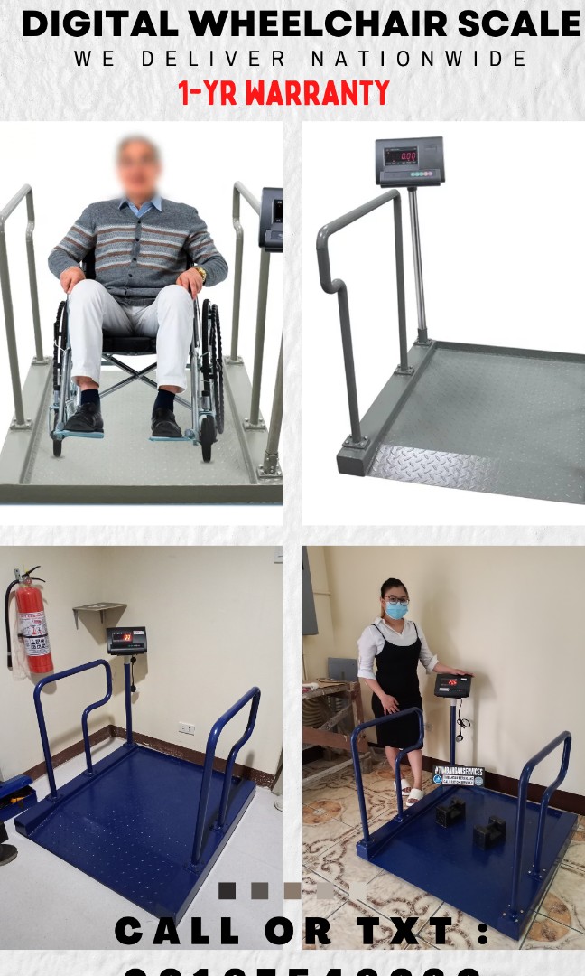DIGITAL WHEELCHAIR SCALE, Health & Nutrition, Assistive & Rehabilatory
