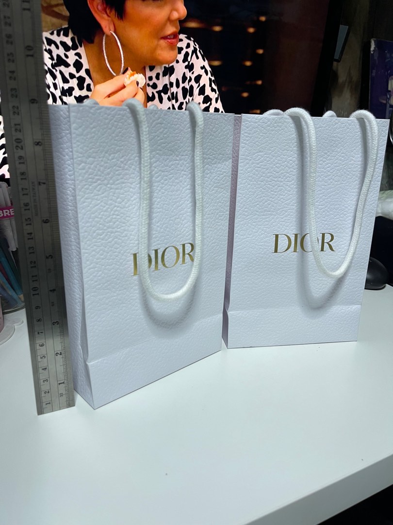 Dior Paper Bag/Gift Bag, Luxury, Bags & Wallets on Carousell