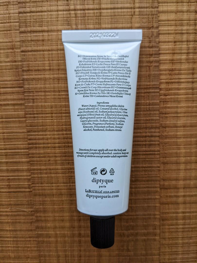 Diptyque Fresh Lotion for the body (50ml), Beauty & Personal Care, Bath