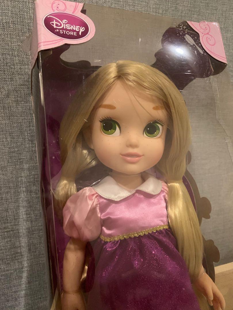 Disney Rapunzel Toddler Doll (Category: Kids Toys) located in Quezon City. Submitted by littlecerberusshop (Listing ID 1158476339, Image 2). Description: Never been out of box, bought in the US Disney Store. - Please note that box has damages! - FINAL PRICE ALREADY - Item is ON HAND - Delivery fees care of Buyer. MOD is via GGX/Flash/any same day courier. No shopee checkout. .