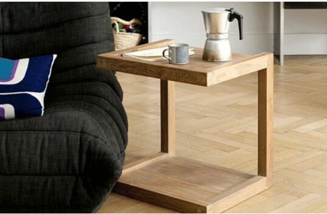 Ethnicraft Side Table, Furniture & Home Living, Furniture, Tables