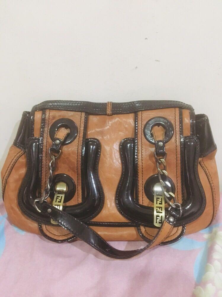 Fendi Hand Bag (Category: Luxury Bags & Wallets) located in Quezon City. Submitted by mhiemime (Listing ID 1180292158, Image 2). Description: Preloved Fendi Bag Authenticity not guaranteed Location: Q.C. ALL SALES AFTER THE DEALS ARE FINAL (NO RETURN NO REFUND).