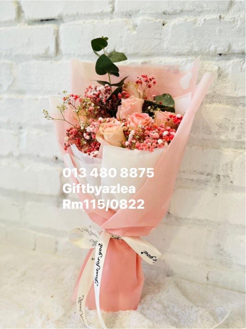 Flower Bouquet ready stock shah alam, Hobbies & Toys, Stationery