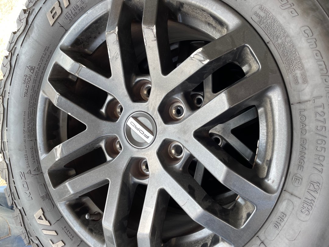 Ford Ranger Raptor Rim with Trye, Auto Accessories on Carousell