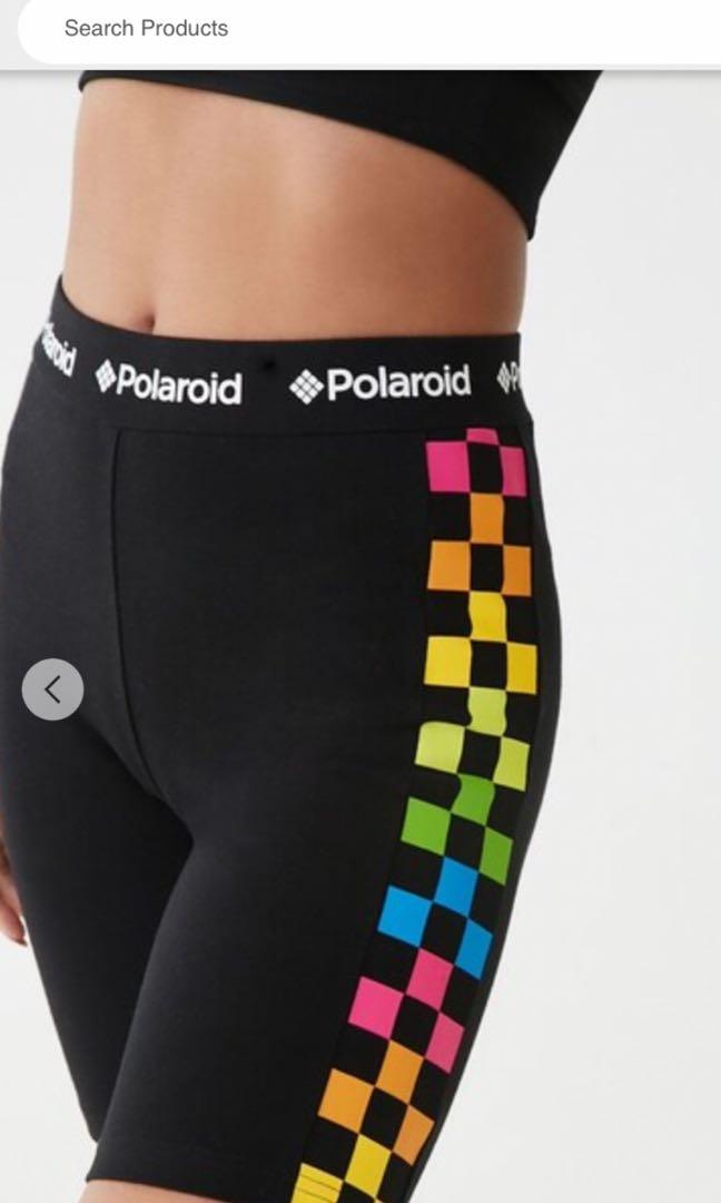 Polaroid biker discount shorts