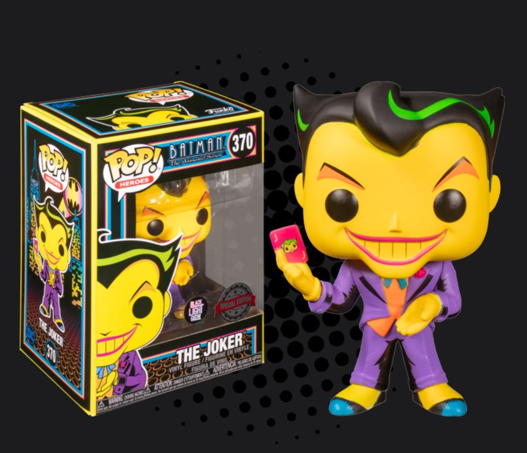 Funko Pop! Batman The Animated Series The Joker Blacklight 370