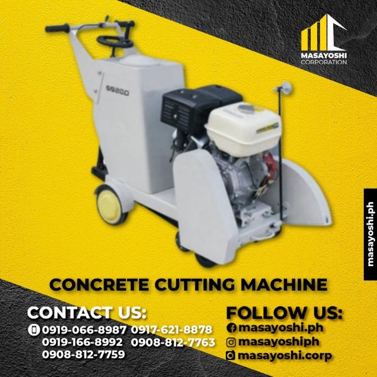 Gasoline Concrete Pavement Cutting Machine HQS500A | Road Roller ...