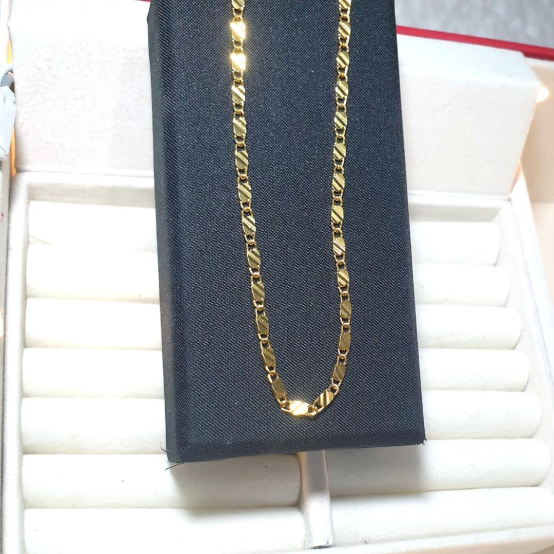 Gold plated 2024 necklace mens