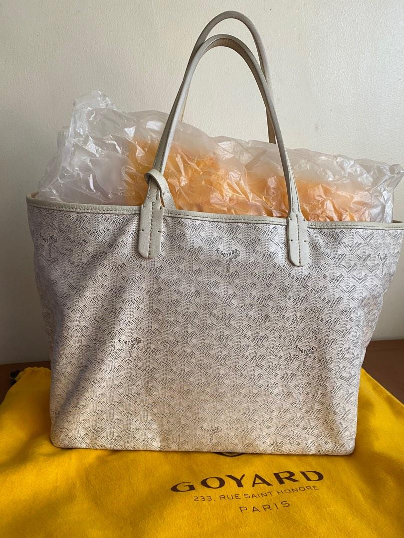 Goyard Saint Louis PM special colors: White, Luxury, Bags & Wallets on  Carousell