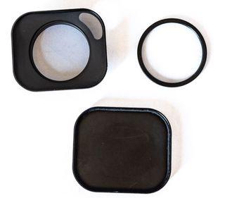 Haoge LH-B46P 46mm Square Metal Screw-in Lens Hood