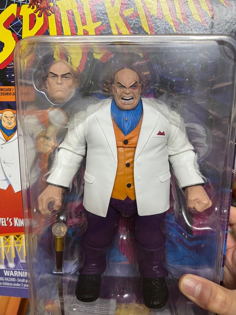 Figurine Marvel Legends Kingpin Rétro – échelle 6 Pouces – Vague Spider-Man – Collection édition