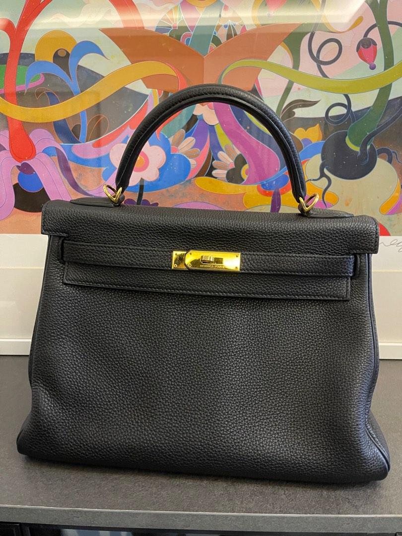 NEW] Hermes Kelly 32 Chocolate Togo GHW, Luxury, Bags & Wallets on Carousell