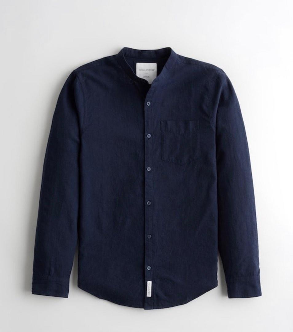 Hollister on sale linen shirt