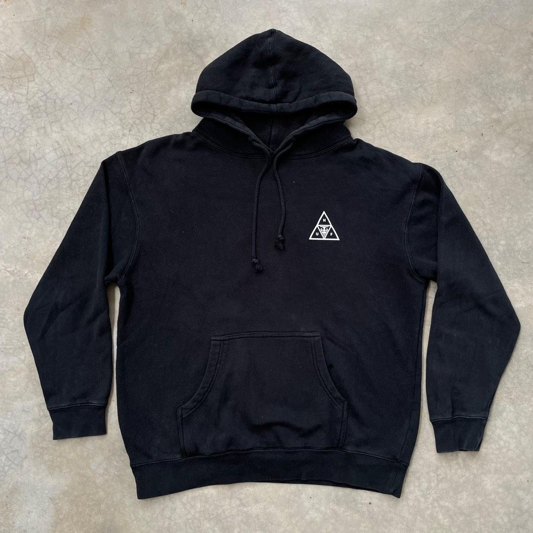 HUF x Obey OG Design Pullover Hoodie x Vtg x Vintage x Backprint x