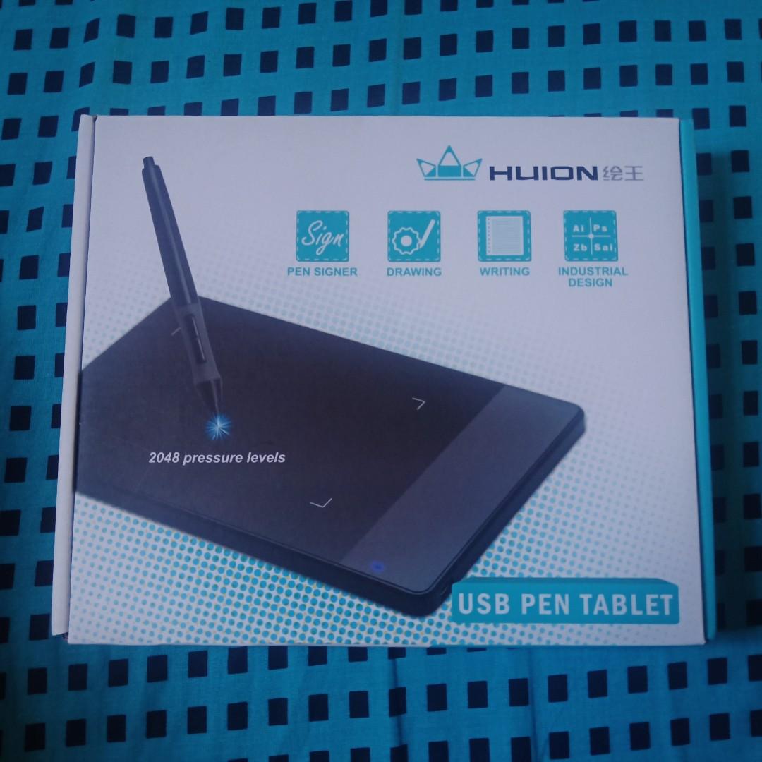 Huion 420 USB Pen Tablet, Computers & Tech, Parts & Accessories, Other ...