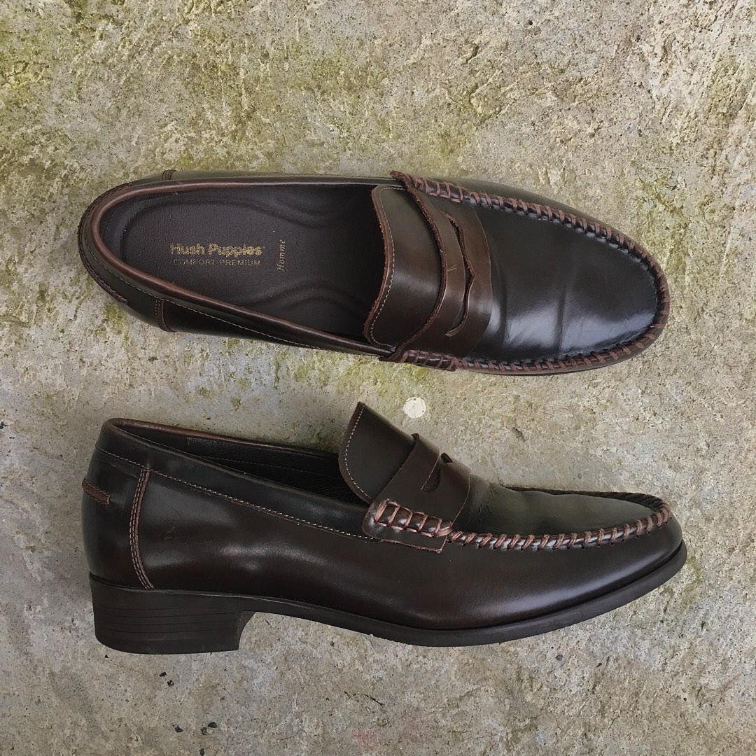 Hush Puppies Comfort Premium Penny Loafers