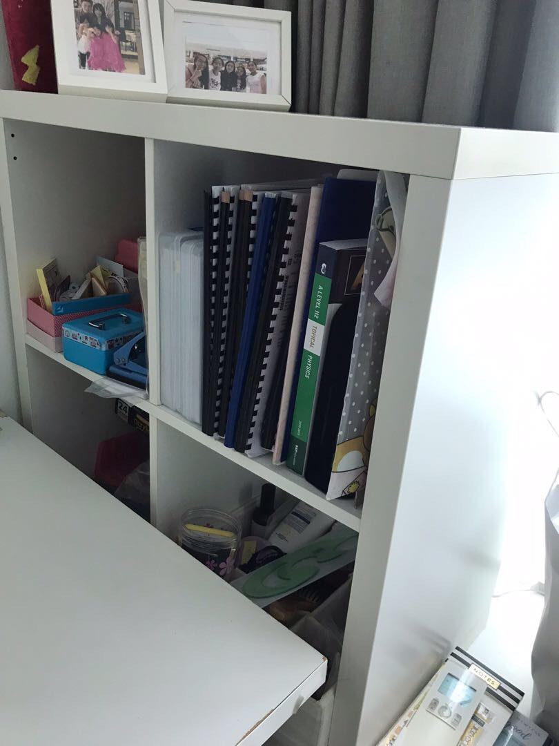 IKEA 4 cubicles open shelving, Furniture & Home Living, Furniture