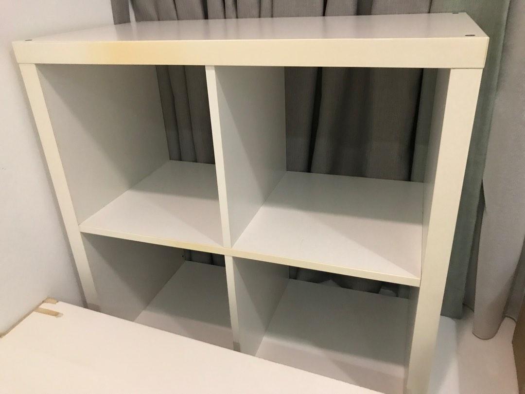 IKEA 4 cubicles open shelving, Furniture & Home Living, Furniture