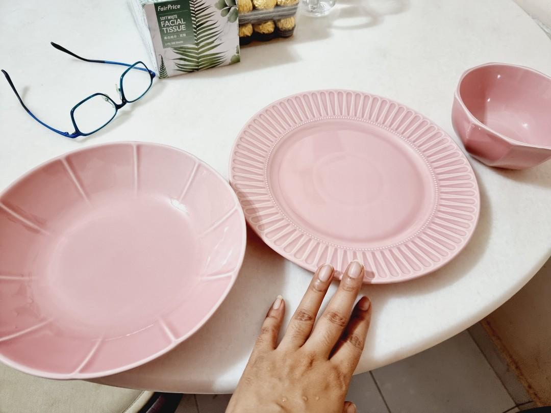 IKEA bowl, plate set, Furniture & Home Living, Kitchenware & Tableware