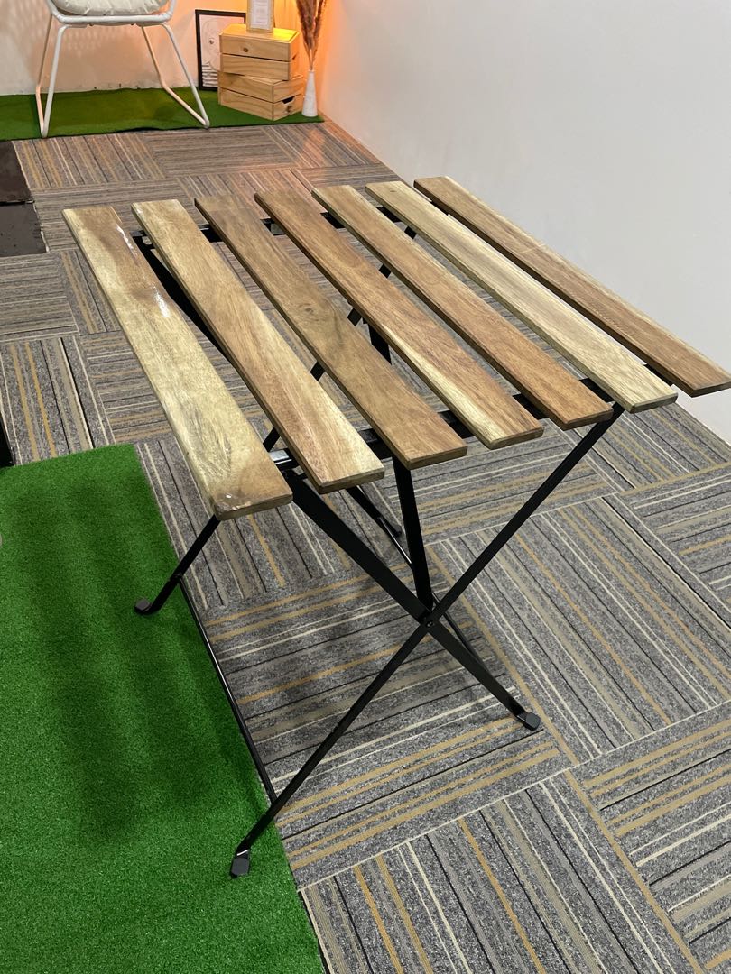 Ikea Garden Table X2 Super cheap!, Furniture & Home Living, Furniture