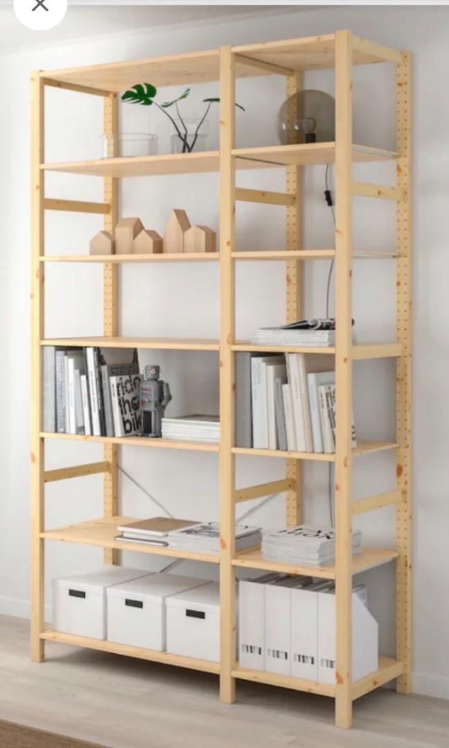 Ikea Ivar Shelves Solid Wood, Furniture & Home Living, Furniture