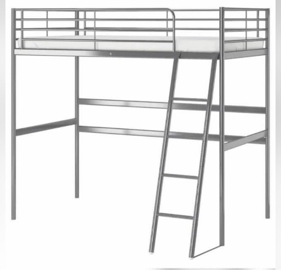 Ikea Loft Bed, Furniture & Home Living, Furniture, Bed Frames