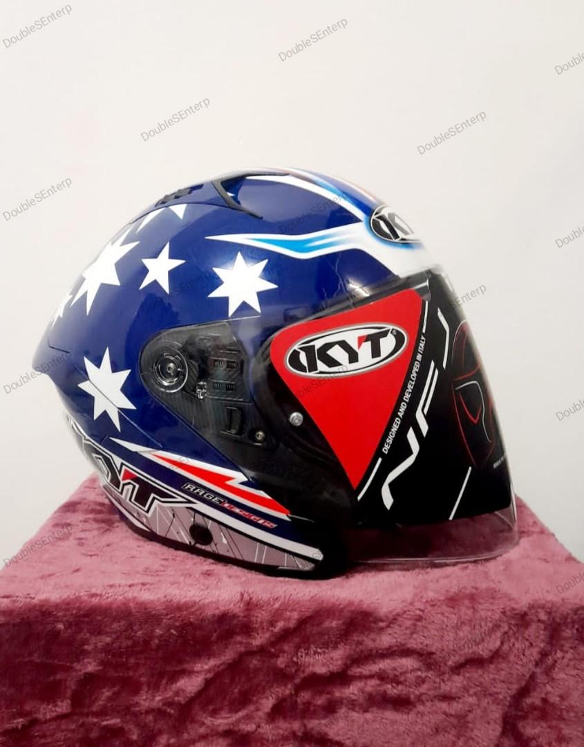 KYT NFJ HELMET BROC PARKER Motorbikes on Carousell