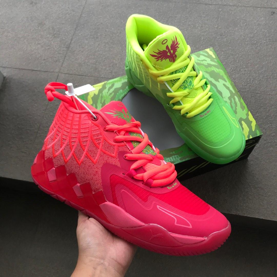 LAMELO RICK AND MORTY, Men's Fashion, Footwear, Sneakers on Carousell