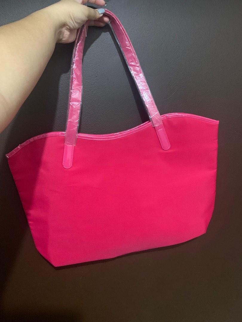 Lancome Tote Bag Medium Color Block Pink