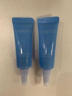 平售包郵Laneige水庫凝肌啫喱眼霜Water Bank Eye Gel 3ml x2改善細紋、黑眼圈、浮腫、皺紋、乾紋及膚色不均大支裝sample試用體驗裝特價韓國蘭芝