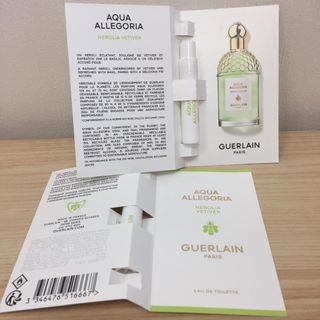 Last 1❗ 方便帶出街補, 古天樂代言品牌 法國嬌蘭  Guerlain 1ml AQUA ALLEGORIA 花草水語系列 NEROLIA VETIVER 清翠橙花 — 淡香氛 明亮橙花花香64190025049730110