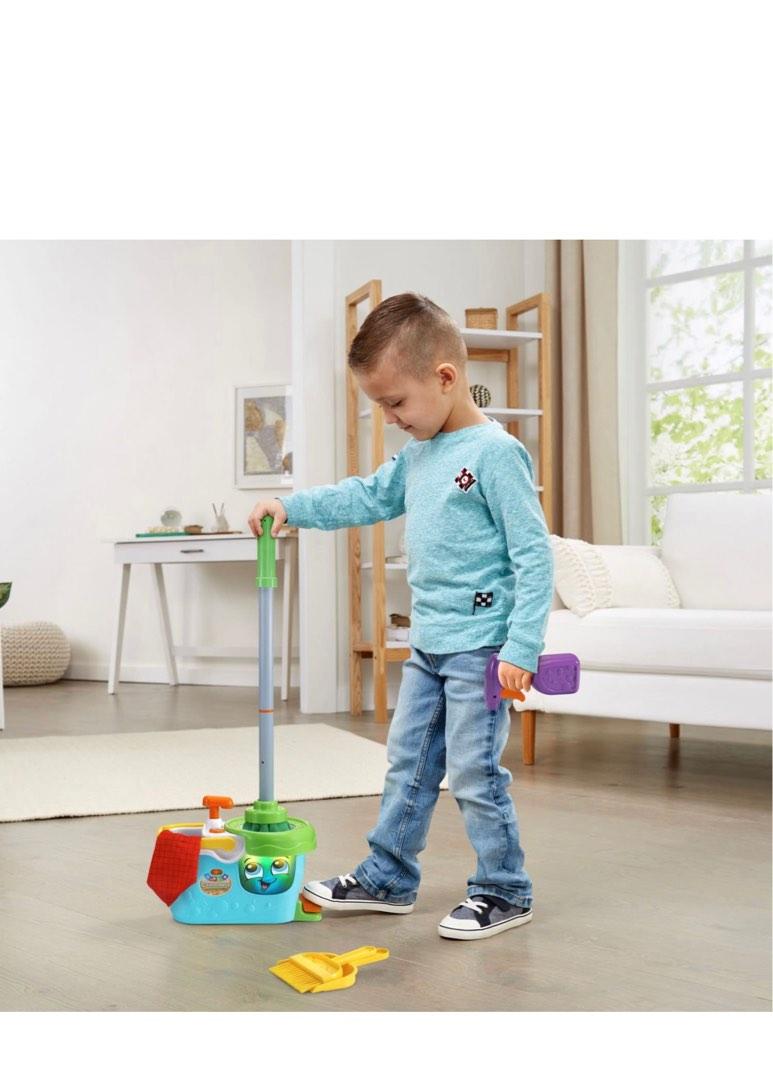 Toy LeapFrog Mop & Bucket Set Learning Caddy - A. Ally & Sons