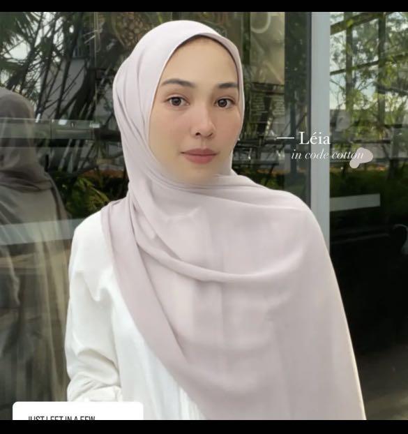 Leia edition soft chiffon shawl Women s Fashion Muslimah Fashion