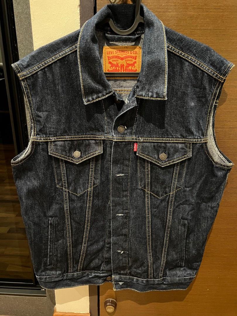 Levis Denim Vest (Mens), Men's Fashion, Coats, Jackets and Outerwear on  Carousell