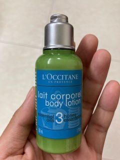 Loccitane Body Lotion Essential Oils