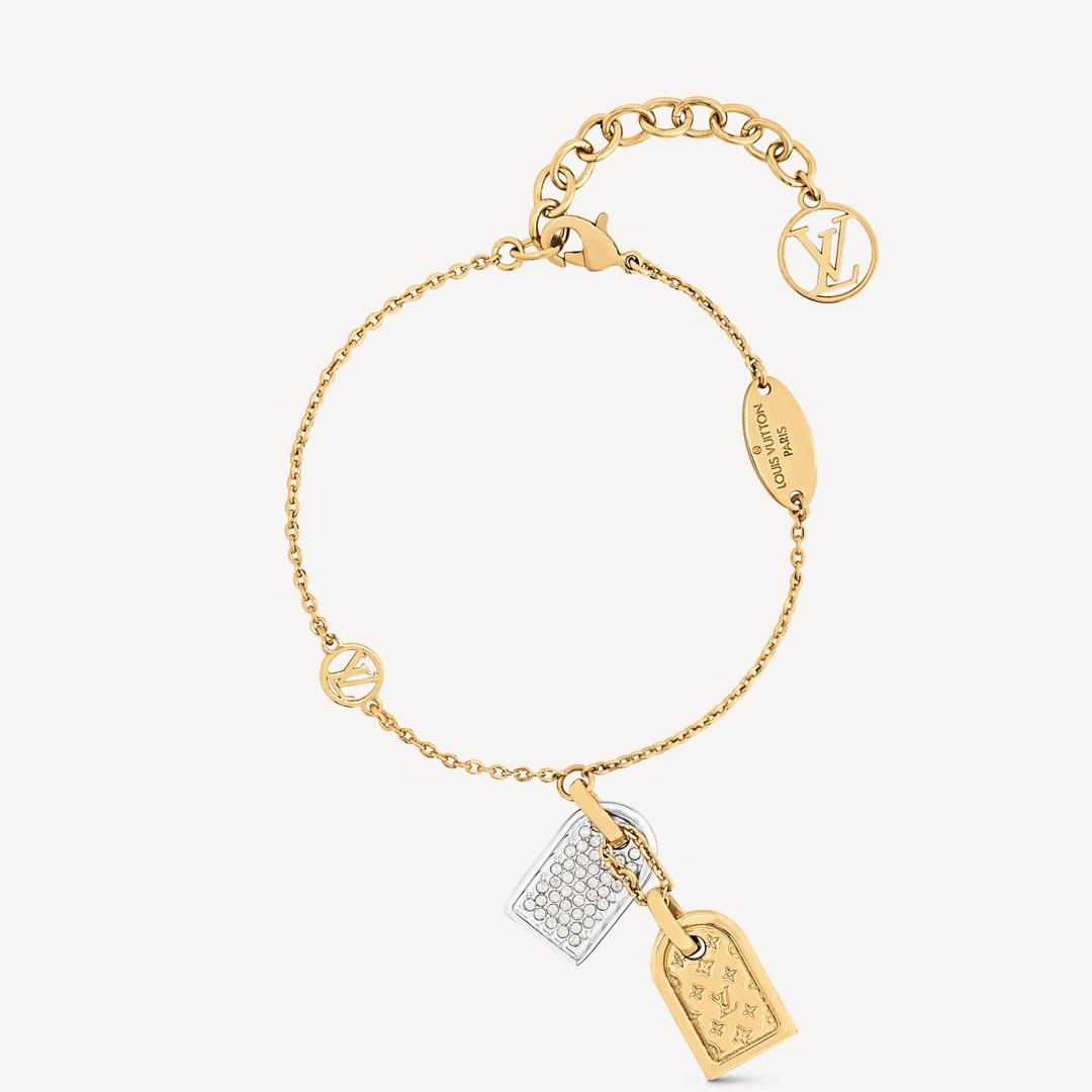 Louis Vuitton Precious Nanogram Tag Bracelet, Luxury, Accessories on  Carousell